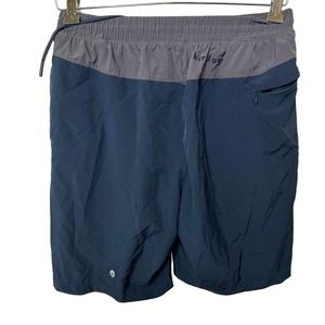 Birdogs Shorts Draft Dodgers Blue, Gray Liner Pockets Drawstring 10" Mens Medium